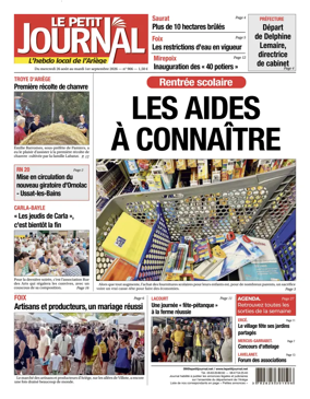 Cover of Le Petit Journal - L'hebdo local de l'Ariege
