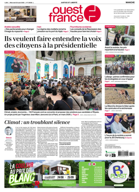 Cover of Ouest France (Manche)