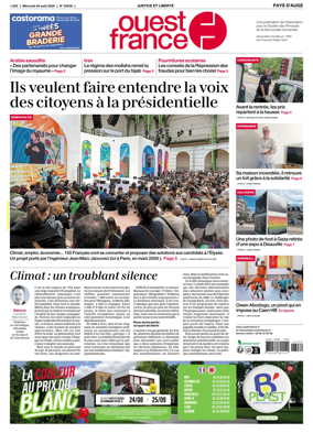 Cover of Ouest France (Pays d'Auge)