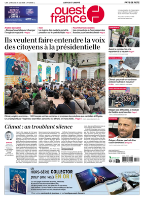 Cover of Ouest France (Pornic / Pays de Retz)