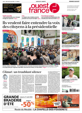 Cover of Ouest-France (Rennes Sud-Est)