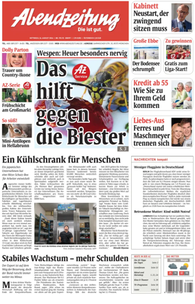 Cover of Abendzeitung Munchen
