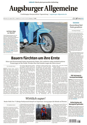 Cover of Augsburger Allgemeine (Ausgabe Stadt)