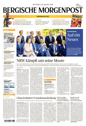 Cover of Bergische Morgenpost Wermelskirchen/Huckeswagen/Radevormwald