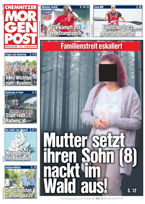 Cover of Chemnitzer Morgenpost