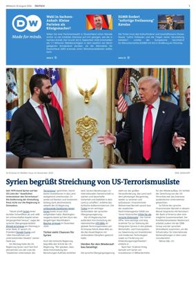 Cover of Deutsche Welle (German edition)