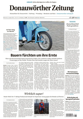 Cover of Donauwoerther Zeitung