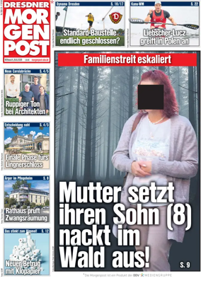Cover of Dresdner Morgenpost