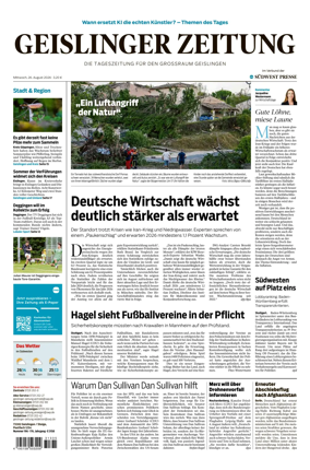 Cover of Geislinger Zeitung
