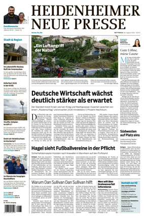 Cover of Heidenheimer Neue Presse