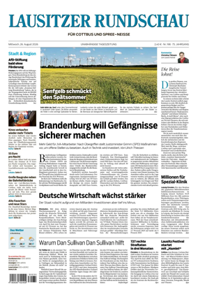 Cover of Lausitzer Rundschau