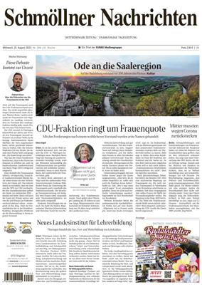 Cover of Ostthuringer Zeitung (Schmolln)