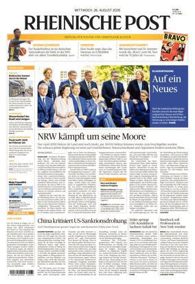 Cover of Rheinische Post – Dusseldorf Stadt