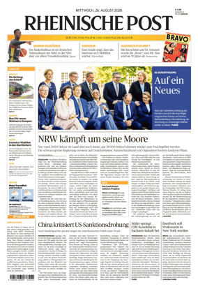 Cover of Rheinische Post Krefeld Kempen