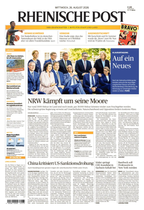 Cover of Rheinische Post - Xanten and Moers