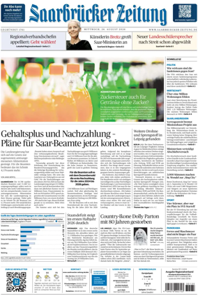 Cover of Saarbruecker Zeitung