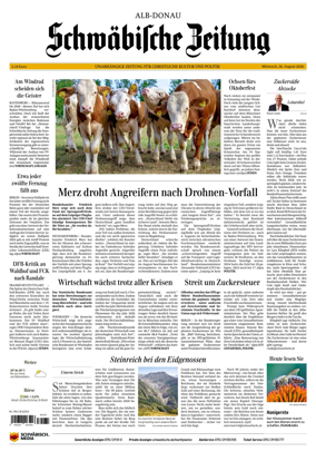 Cover of Schwabische Zeitung (Alb-Donau)