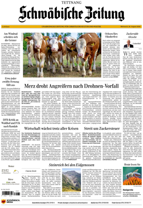 Cover of Schwabische Zeitung (Tettnang)