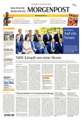 Cover of Solinger Bergische Morgenpost/Remscheid