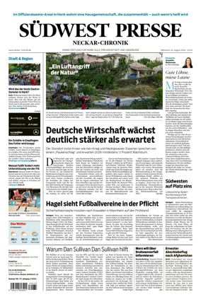 Cover of SUDWEST PRESSE - Neckar-Chronik