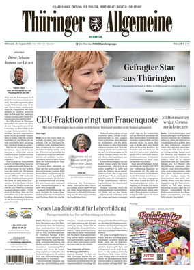 Cover of Thuringer Allgemeine (Eichsfeld)