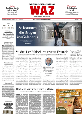 Cover of Westdeutsche Allgemeine Zeitung (Hattingen)