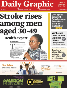 Cover of Daily Graphic