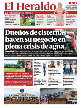 Cover of Diario El Heraldo