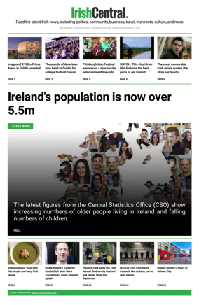 Cover of Irish Central