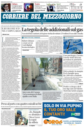 Cover of Corriere del Mezzogiorno (Puglia)
