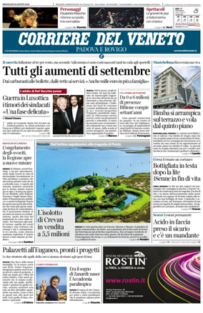 Cover of Corriere del Veneto (Padova e Rovigo)