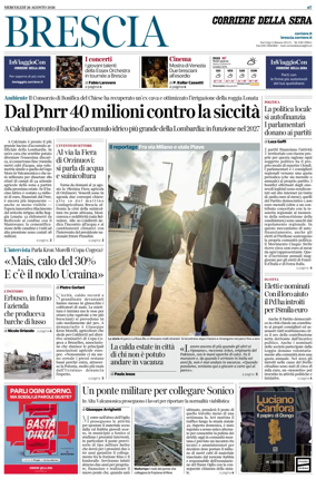 Cover of Corriere della Sera (Brescia)