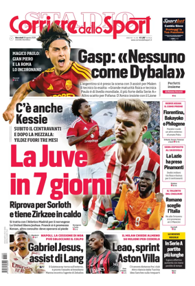 Cover of Corriere dello Sport (Lombardia)