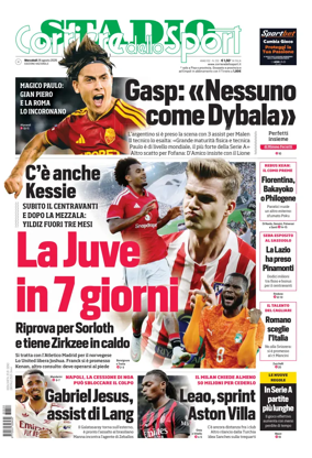 Cover of Corriere dello Sport Stadio (Nazionale)