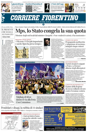 Cover of Corriere Fiorentino