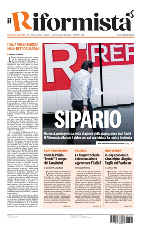 Cover of Il Riformista (Italy)
