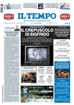 Cover of Il Tempo (Nazionale)