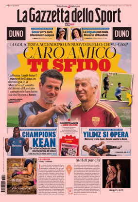 Cover of La Gazzetta dello Sport - Milano