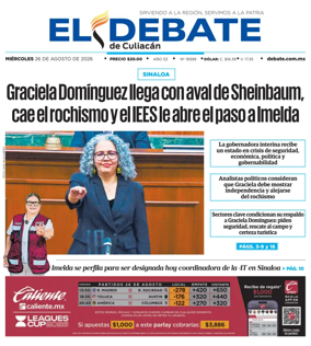 Cover of El Debate de Culiacan