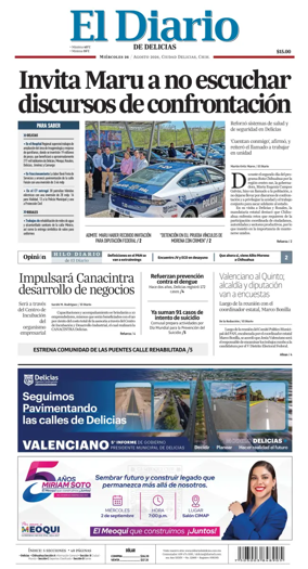 Cover of El Diario de Delicias