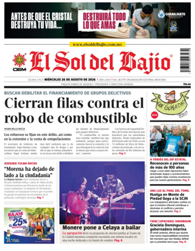 Cover of El Sol de Bajio