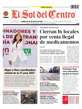 Cover of El Sol del Centro