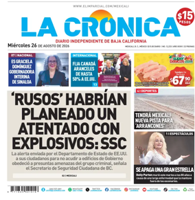 Cover of La Cronica