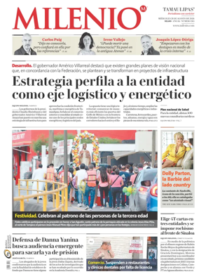 Cover of Milenio Tamaulipas