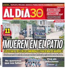 Cover of Periodico Al Dia (Irapuato)
