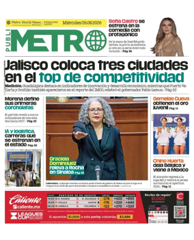 Cover of Publimetro Guadalajara