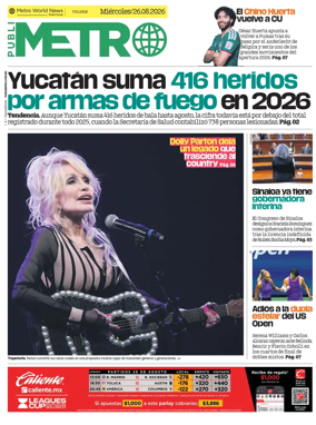 Cover of Publimetro Merida