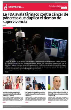 Cover of Sin Embargo destacadas