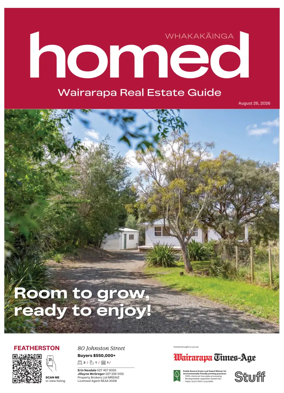 Cover of Homed Wairarapa