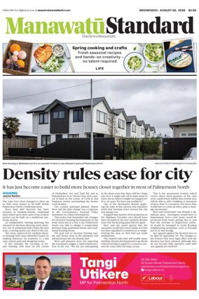 Cover of Manawatu Standard